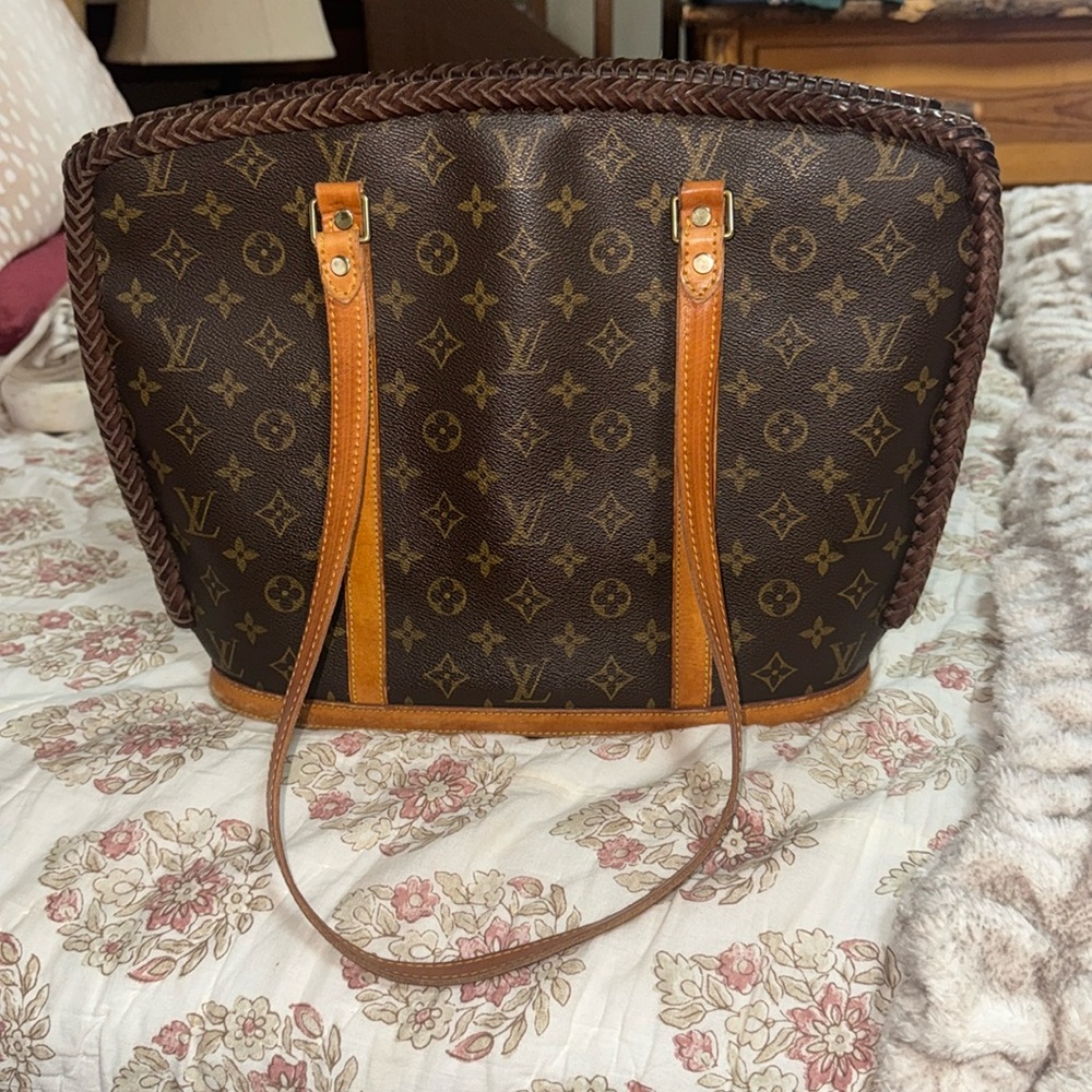 Braided Louis Vuitton Purse